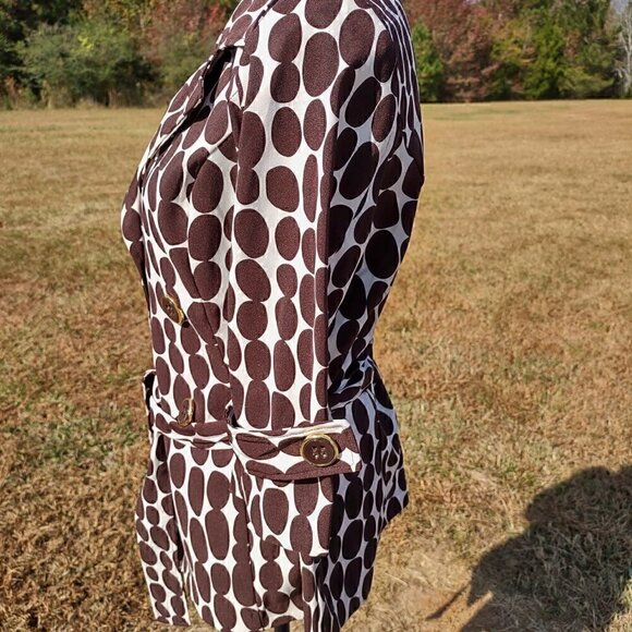 Heart And Soul Brown White Jacket Size Small - Picture 4 of 8